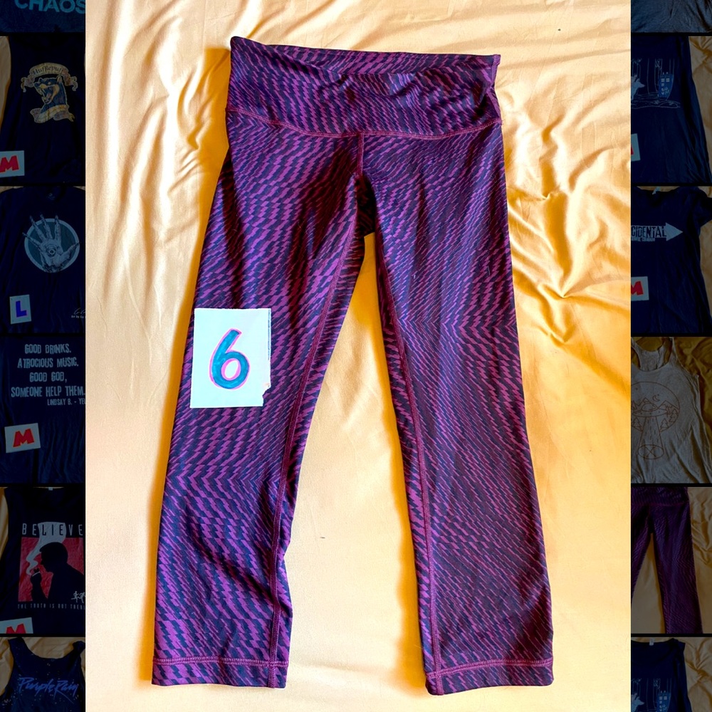 Lulu Lemon Capri workout leggings. NEVER WORN